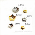 Flower Charm Spacer Beads Cap 100 pack